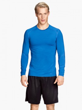 Maglia sportiva blu